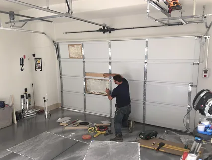 Garage Door Panel Repair in Kendale Lakes