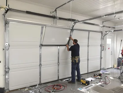 Garage Door Section Replacement in Kendale Lakes