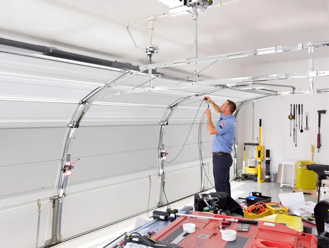 Garage door cable repair service by Kendale Lakes Garage Door Repair in Kendale Lakes