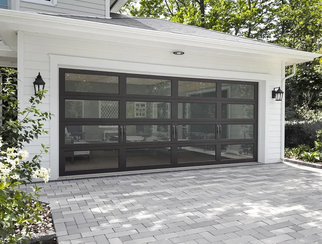 Kendale Lakes Garage Door Repair design specialist presenting custom garage door options to Kendale Lakes homeowner