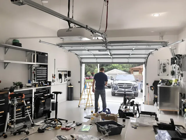 Garage door opener installation by Kendale Lakes Garage Door Repair in Kendale Lakes