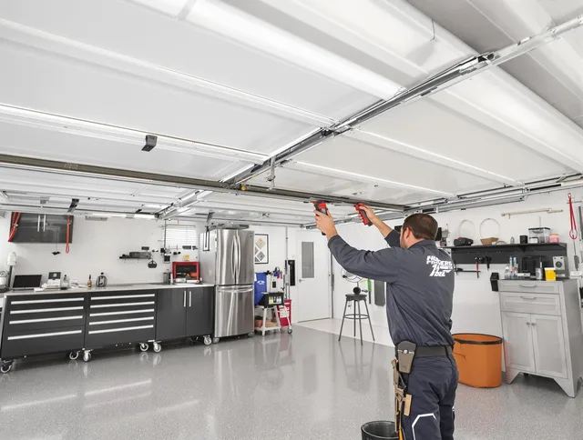 Overhead garage door repair service by Kendale Lakes Garage Door Repair in Kendale Lakes