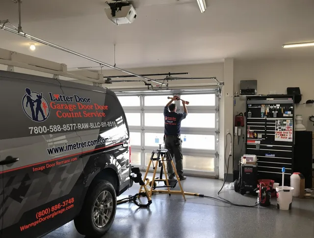 Kendale Lakes Garage Door Repair team performing same-day garage door repair in Kendale Lakes